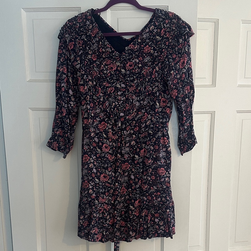 La Vie Floral Long Sleeve Dress size s